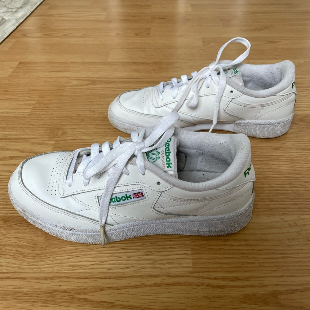 Reebok Club C 85 Vintage White Sneakers - Picture 9 of 11